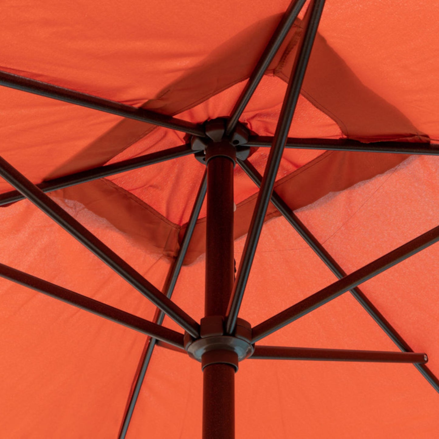 Rectangular Market Patio Umbrella - Brick