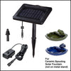 2130PKST Standard Solar Kit (for Ceramic Frog/Fish/Bird, Sunjet150) *Threaded Plugs