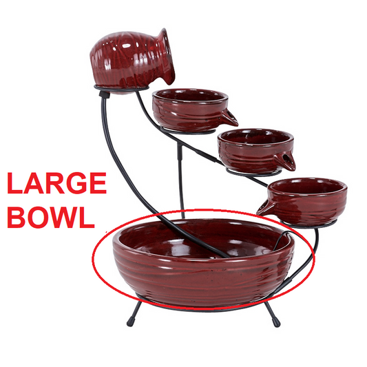 Large Ceramic Bowl for Lava Cascade