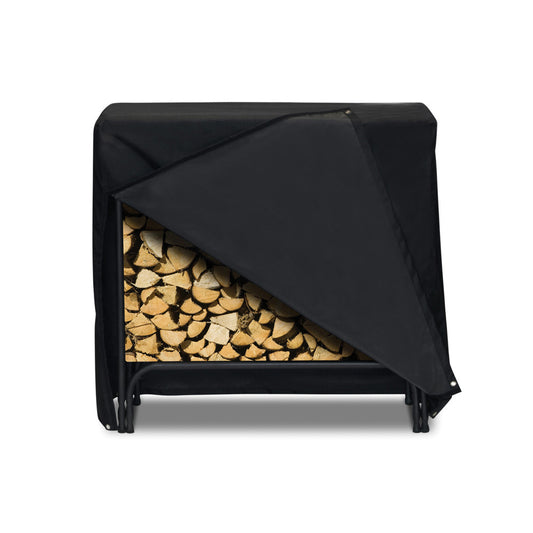 48" Log Rack Cover (Black or Khaki)