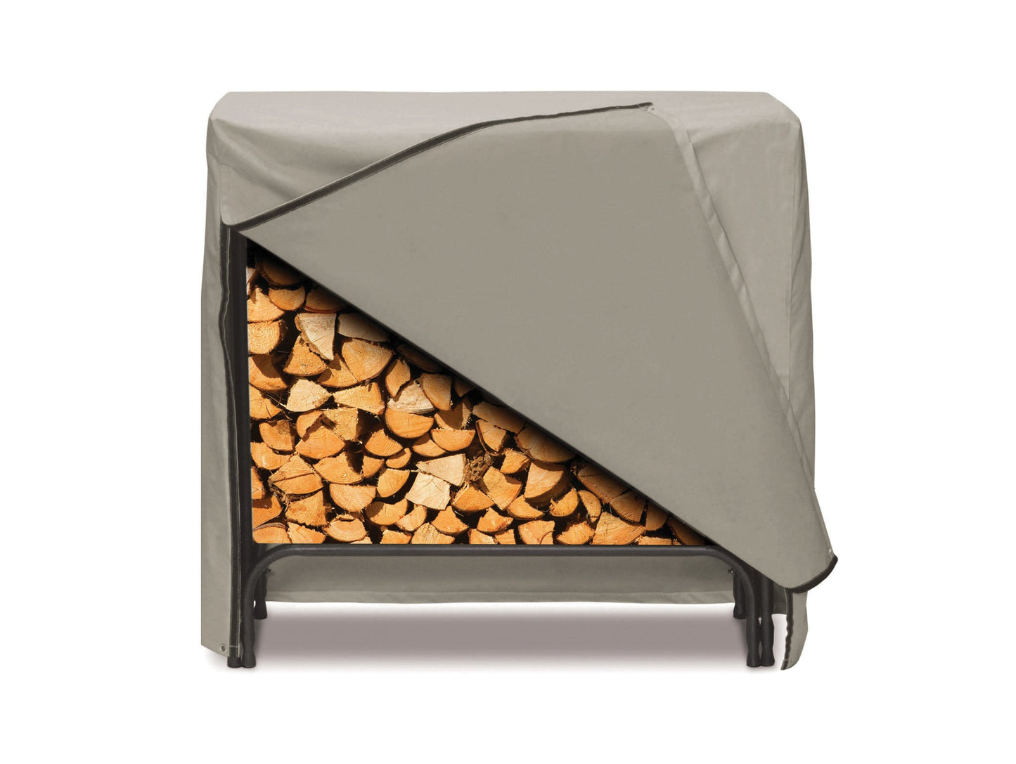 48" Log Rack Cover (Black or Khaki)