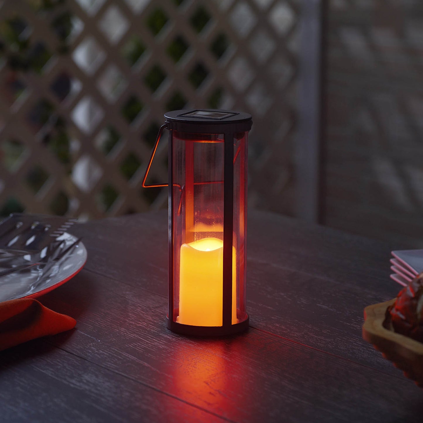 Provence Bird Stake with Solar LED Candle Lantern (LAST ONE IN STOCK!)
