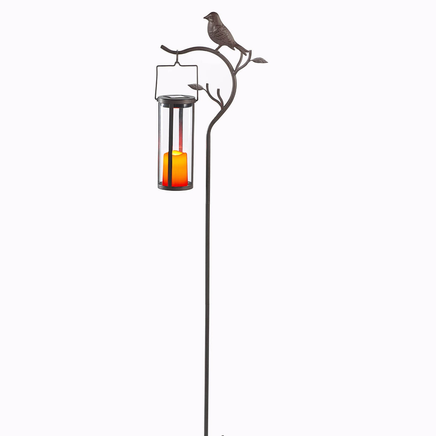 Provence Bird Stake with Solar LED Candle Lantern (LAST ONE IN STOCK!)
