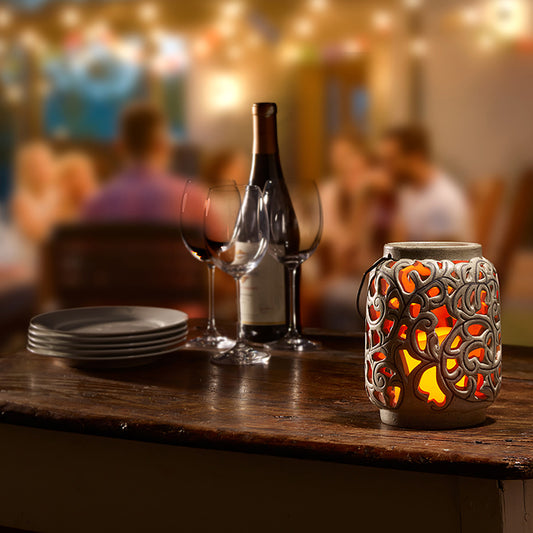 Smart Solar 84127-LC Bradford LED Candle Lantern Set