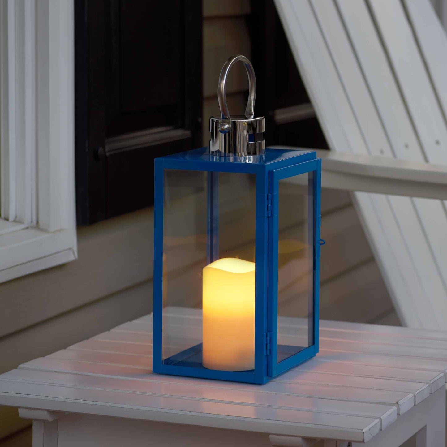 Nemo LED Candle Lantern - Blue