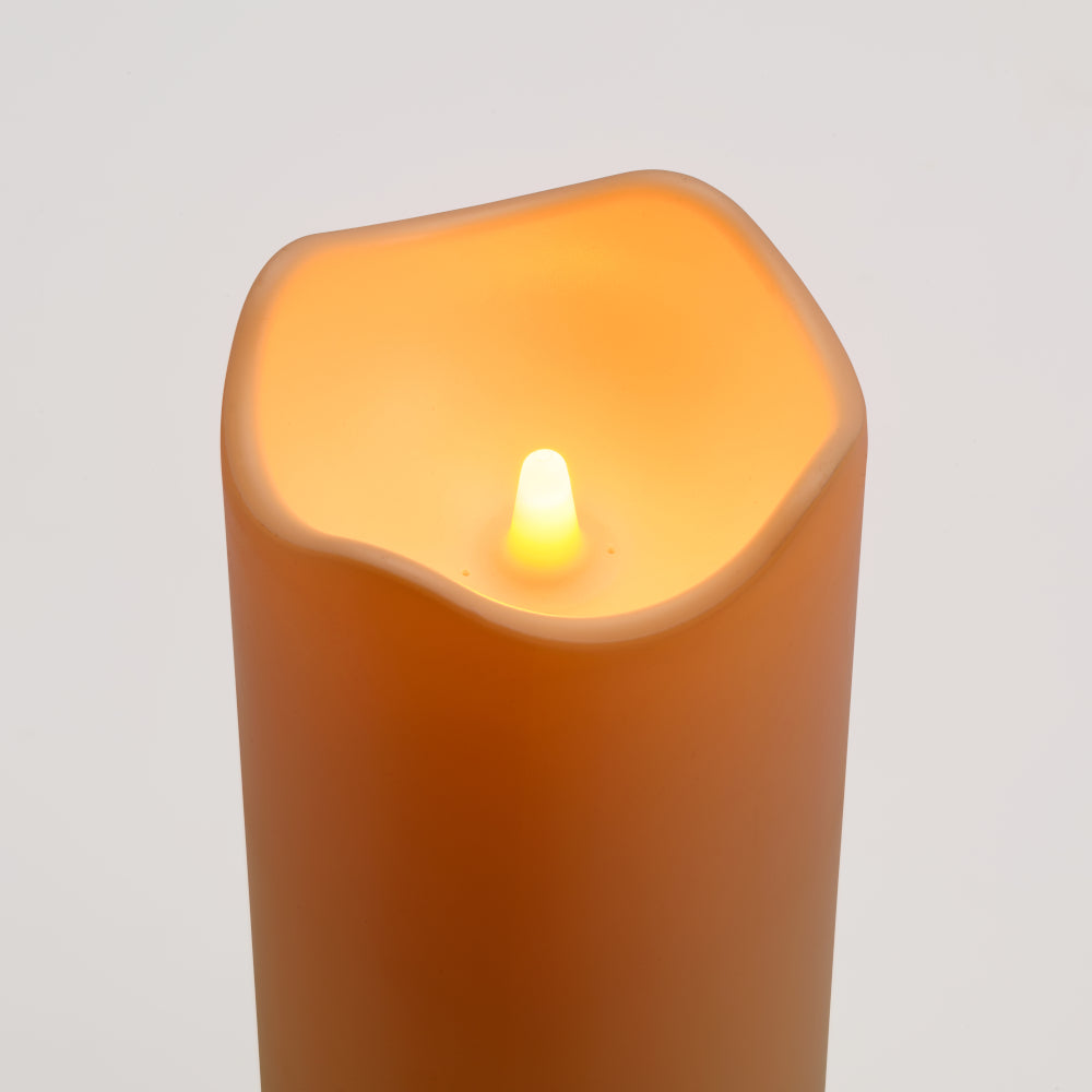 Indoor/Outdoor LED Candle (3"W x 6"H, C) from Pebble Lane Living