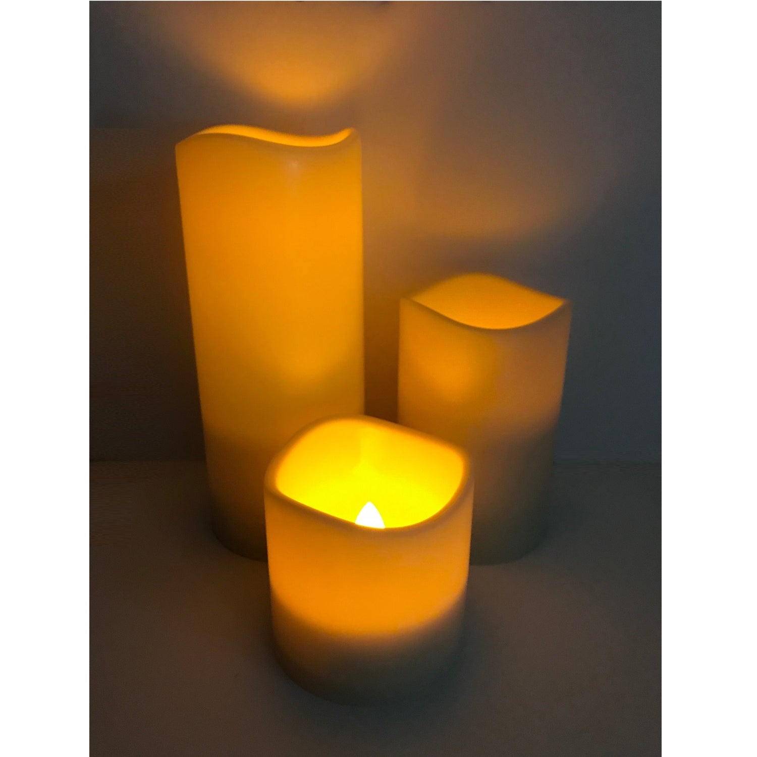 LED Candles Assortment (3"", 4"", 7"")