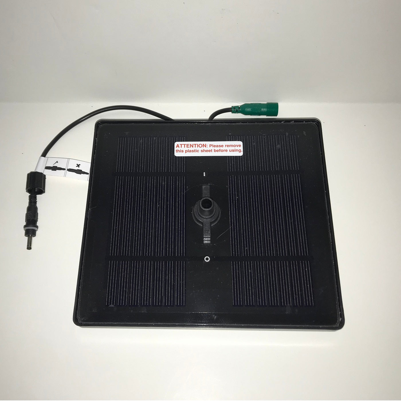 SB2W0DT Solar-On-Demand Panel 6v 2w (for Birdbath & 2Tier) *Threaded Plugs