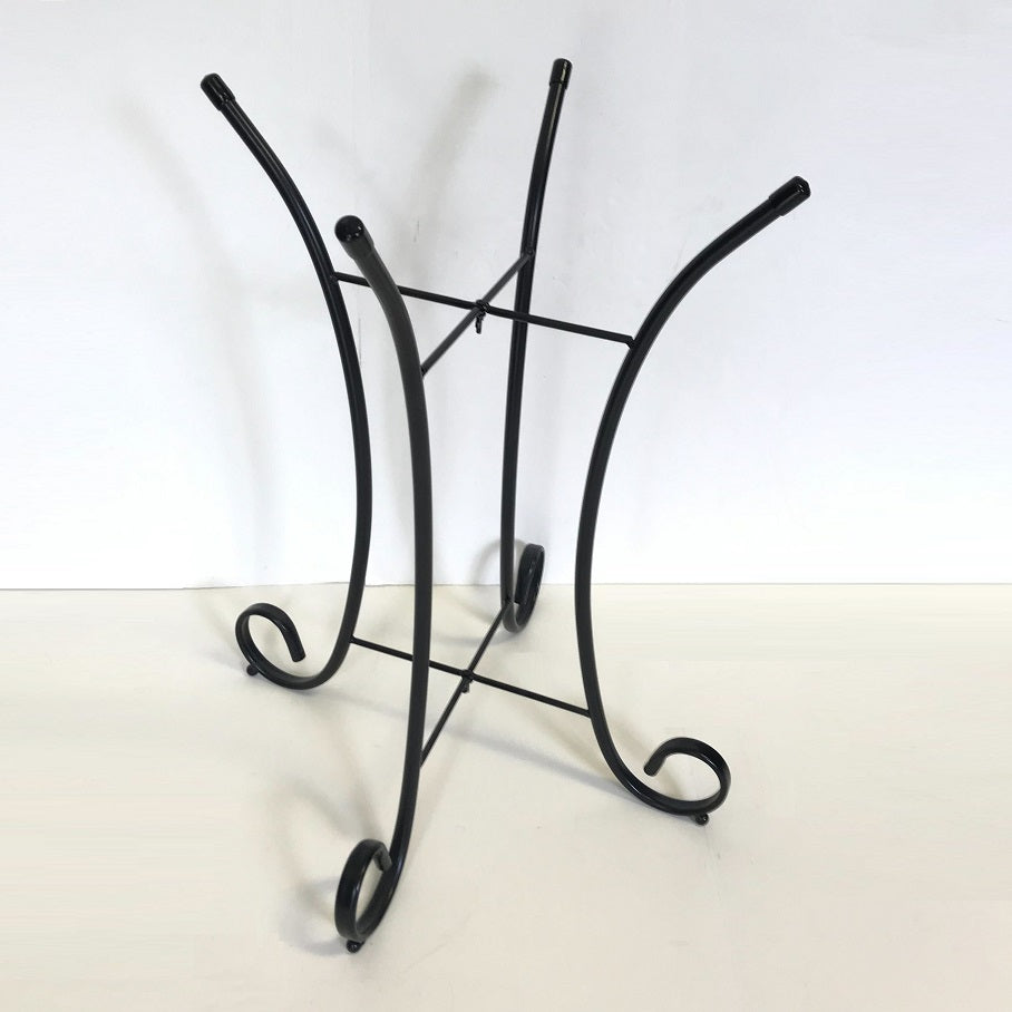 Metal Stand for Glass Birdbath Fountains