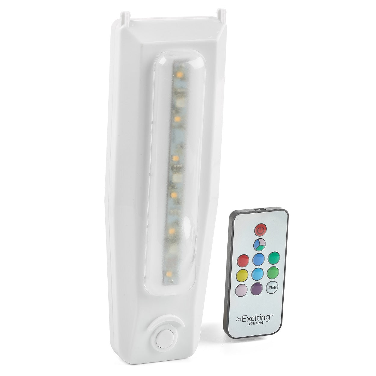 Vertical LED Backplate for Sconce Lights (White/Color modes with Remote Included)